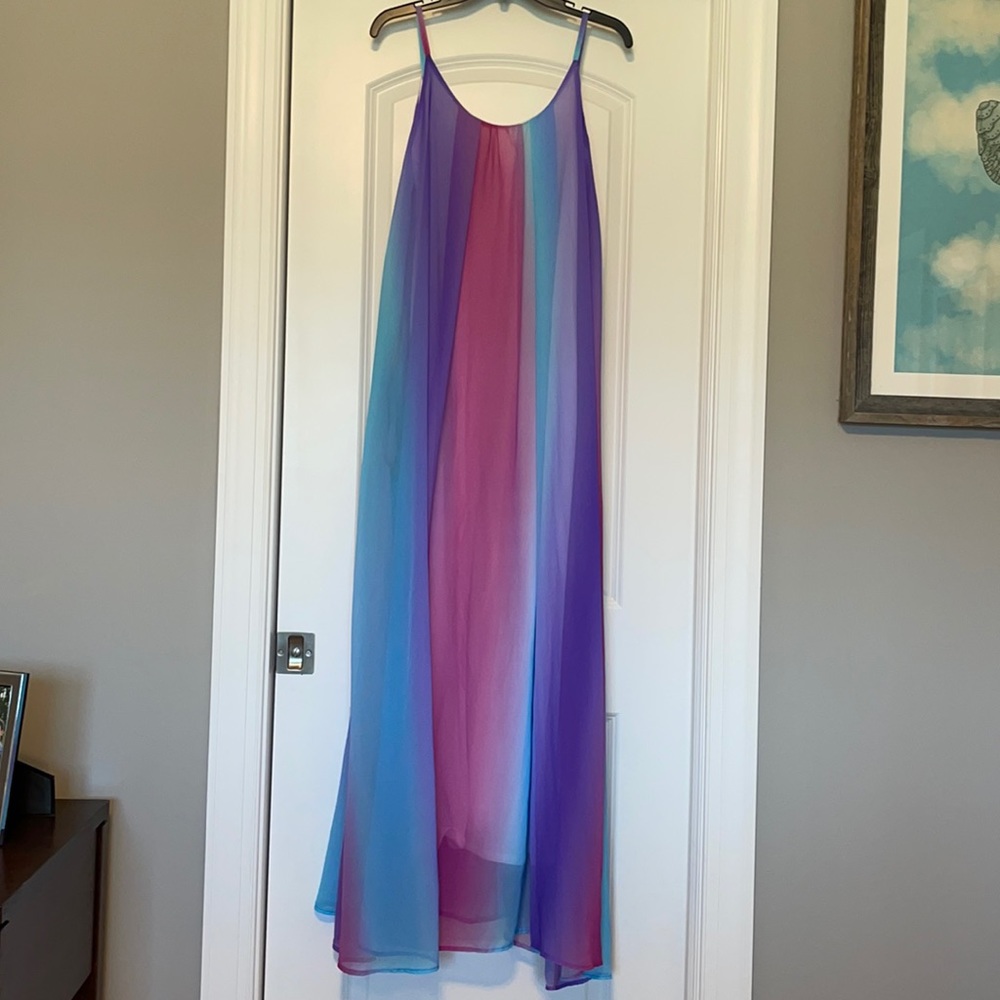 Watercolor dress